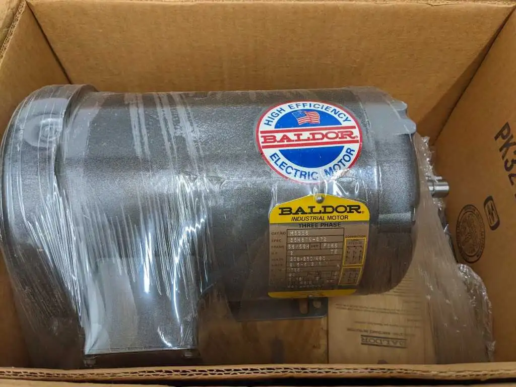 Baldor M3558 Industrial Motor 2HP 1725 RPM