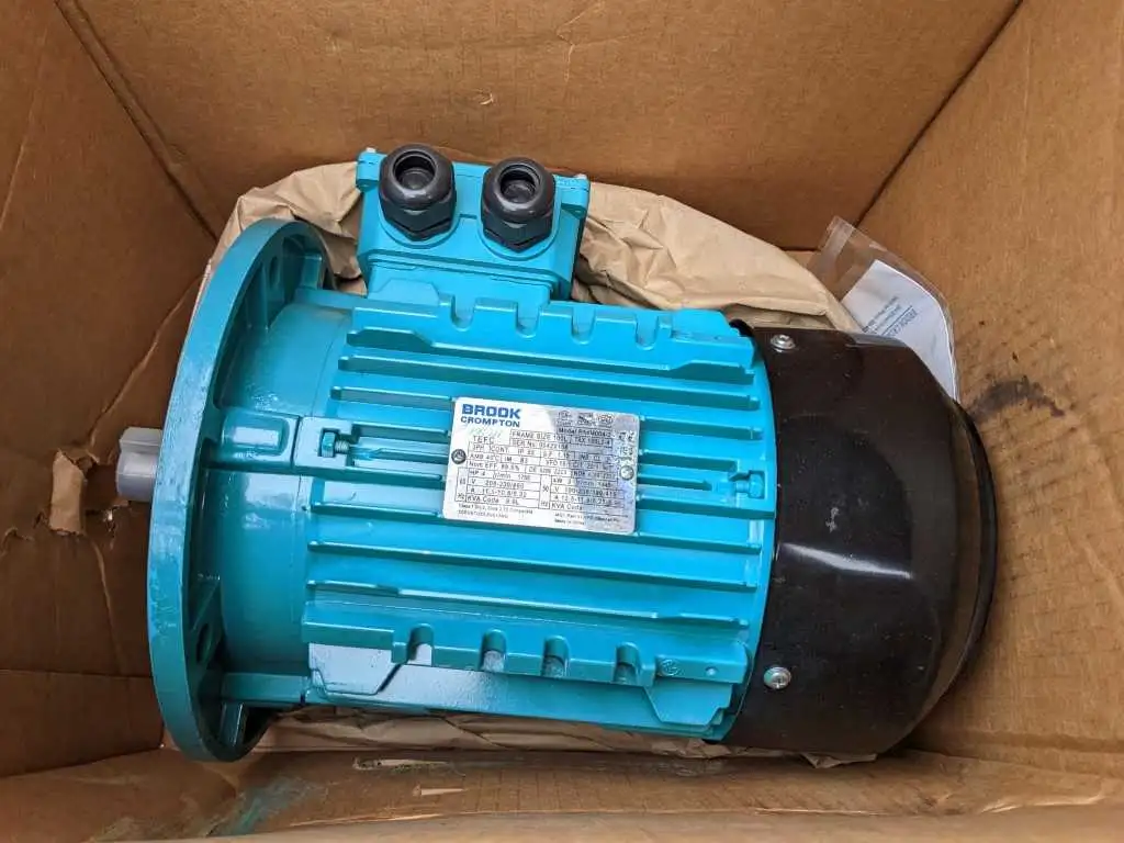 Brook Crompton PA4M004-2 MOTOR 4HP 1755, 1445 RPM