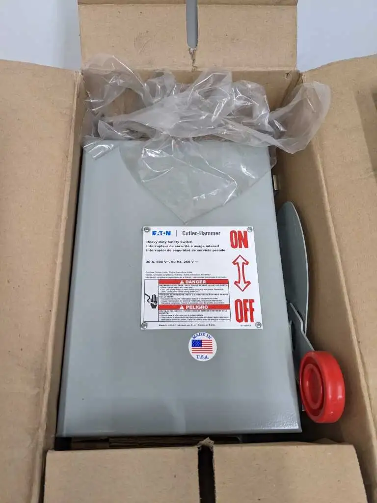 Eaton Cutler – Hammer DH361UDK Non-Fusible Disconnect Heavy Duty Safety Switch