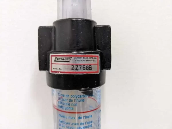 2Z768B, Speedaire, Mini Lubricator