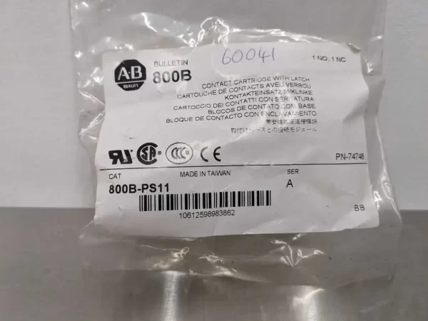 800B-PS11, Allen-Bradley, Contact Cartridge with Latch