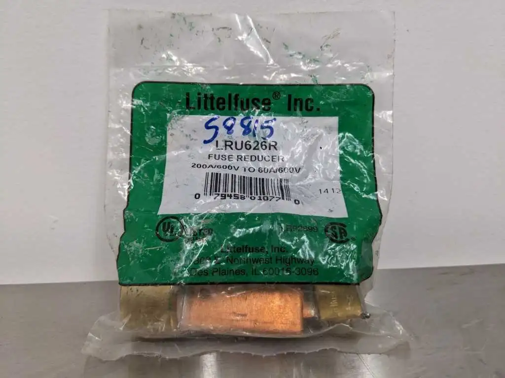 Littelfuse LRU626 Fuse Reducer 200A/600V to 60A/600V (200A to 60A)