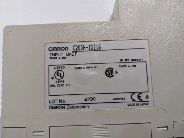 C200H-ID216, Omron, Input Module