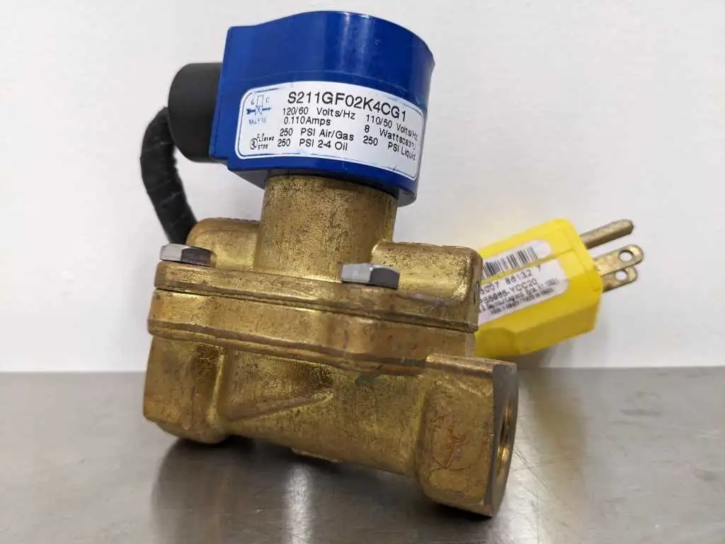 GC Valves S211GF02K4CG1 Solenoid Valve 250 psi 110, 120 0.11 8 1/2″