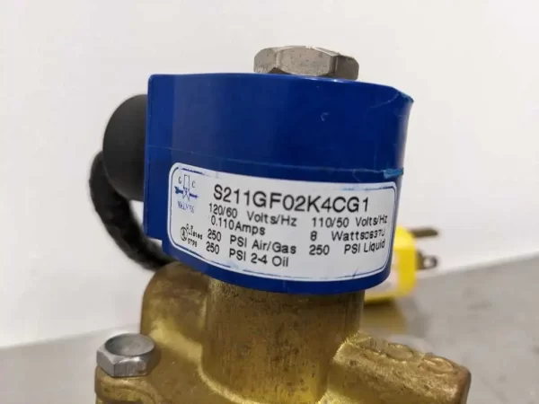 S211GF02K4CG1, GC Valves, Solenoid Valve