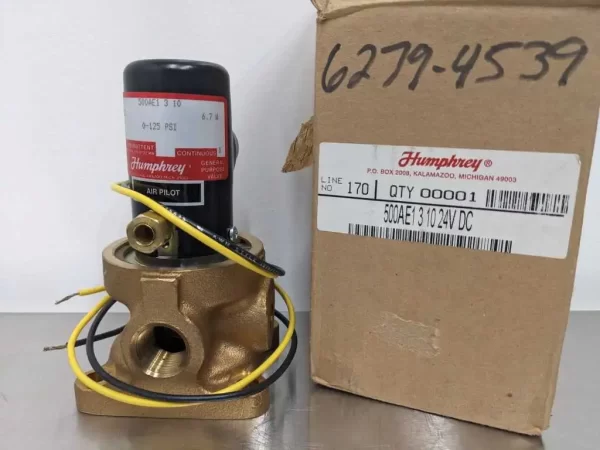 500AE1 3 10, Humphrey, Solenoid Valve