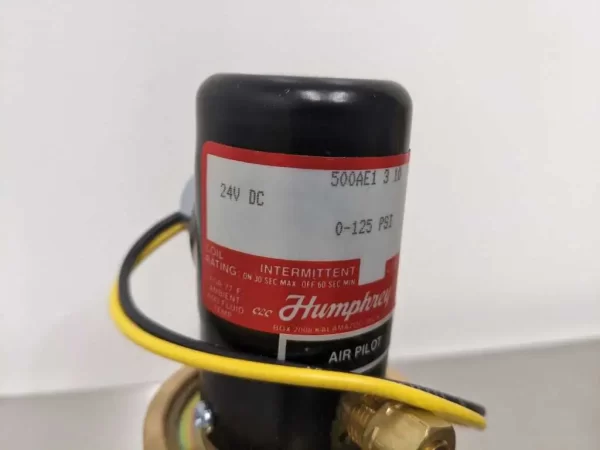 500AE1 3 10, Humphrey, Solenoid Valve