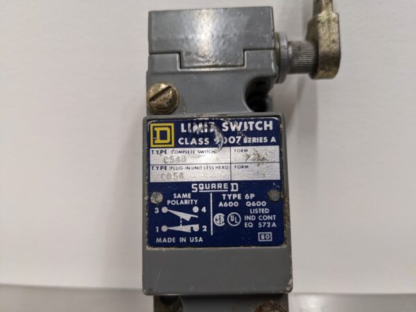 C54B, Square D, Limit Switch
