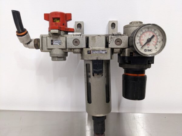 NVHS3500-N03-X116, SMC, Pneumatic Lock-out-Tag-out Filter Regulator Combo