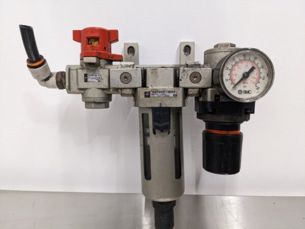 NVHS3500-N03-X116, SMC, Pneumatic Lock-out-Tag-out Filter Regulator Combo 2658 2 SMC NVHS3500 N03 X116