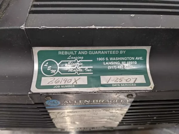 1326AB-B505C-21-25208A, Allen-Bradley, Servo Motor