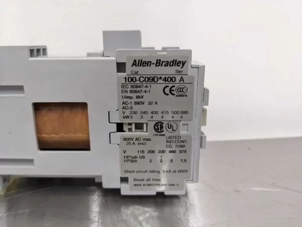 100-C09D-400, Allen-Bradley, Contactor