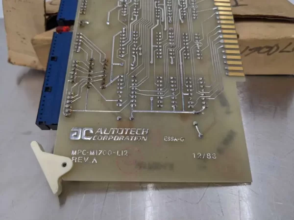 MPC-M1700-L12, Autotech Corporation, Programmable Cam Control Board