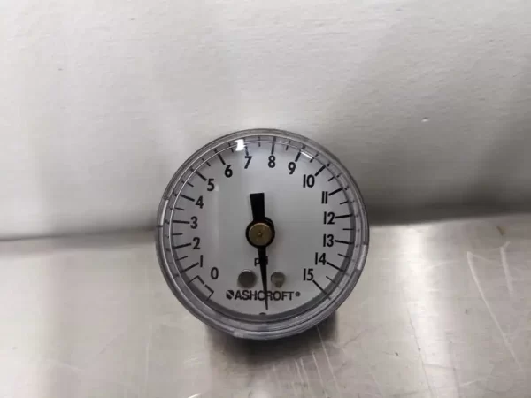 15 PSI, Ashcroft, Gauge