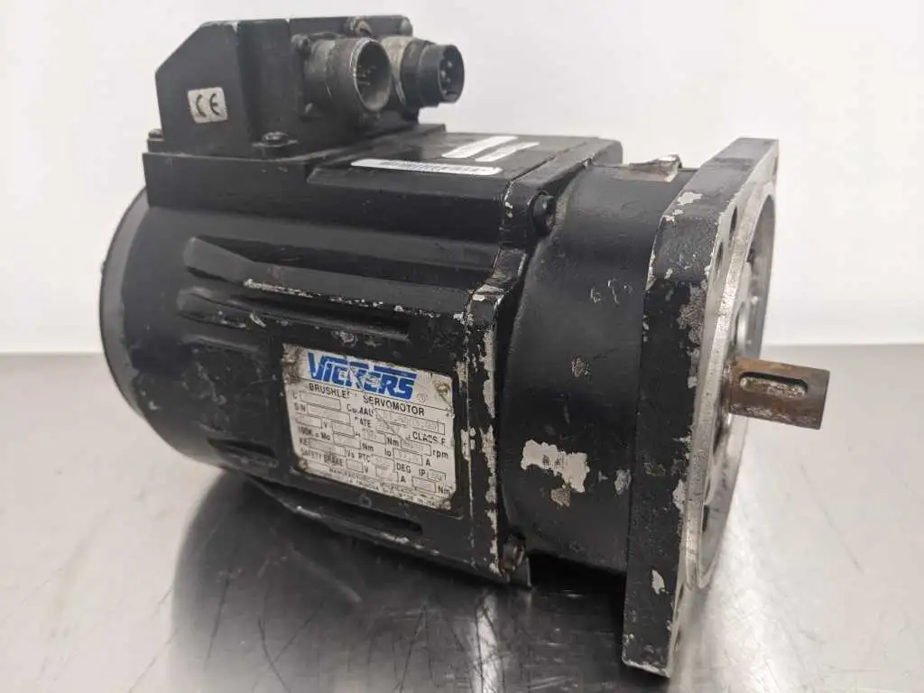 Vickers C3200865 COMAU 81.6583.00 Brushless Servomotor 7.0 NM 4000 RPM 180 13.5