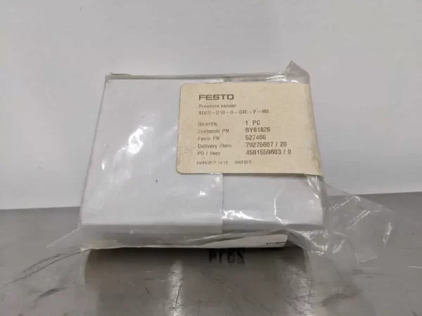 SDE5-D10-0-Q4E-M8, Festo, Pressure Sensor