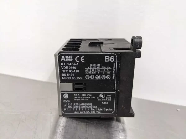 B6-30-10, ABB, Contactor