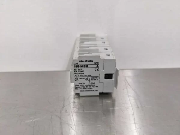 195-MB11, Allen-Bradley, Auxiliary Contact Block