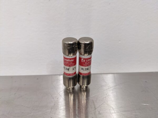 KLDR 15A, Littelfuse, Current Limiting Time Delay Fuse 2821 1 Littelfuse KLDR 15A 1