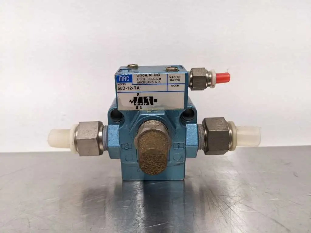 MAC 55B-12-RA Pneumatic Solenoid Valve 150 psi