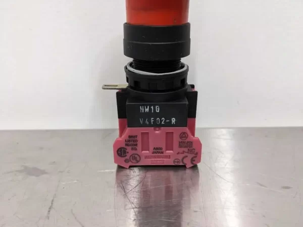 HW1B-V4F02-R, idec, Red E-Stop Pushbutton