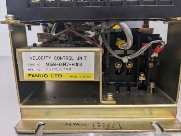A06B-6047-H003, Fanuc, Velocity Control Unit