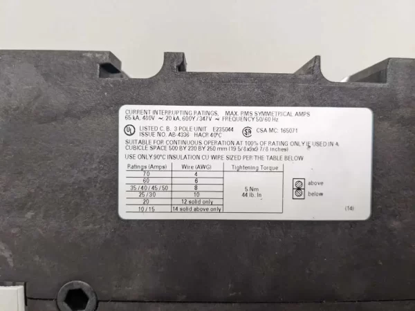 3RV1742-5CD10, Siemens, Circuit Breaker