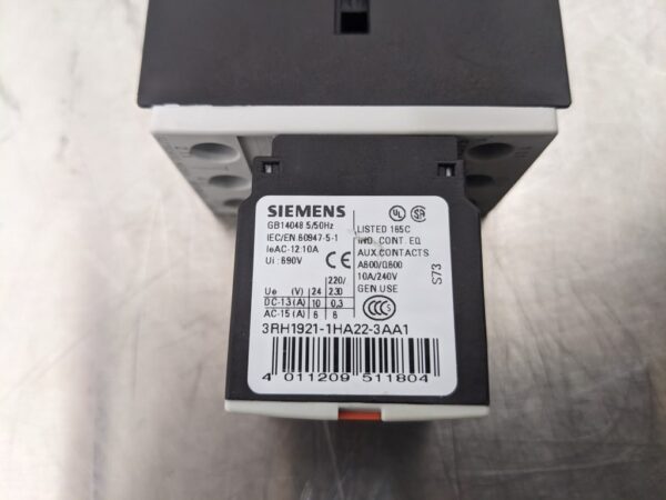 3RT1024-1BBB4-3MA0, Siemens, Power Contactor