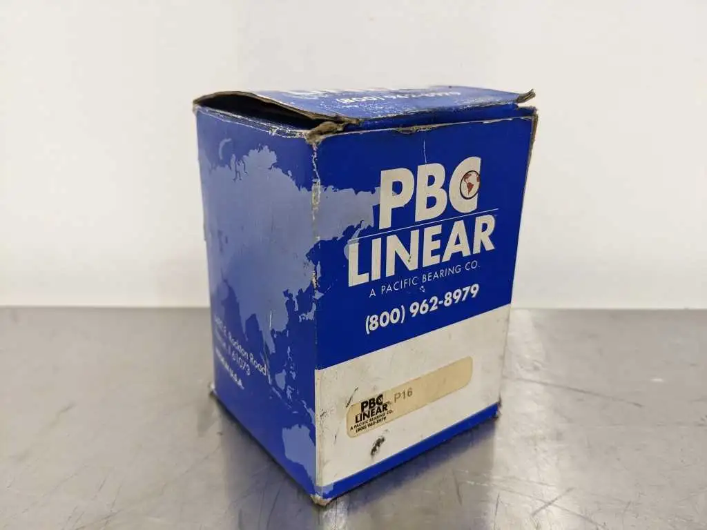 PBC Linear P16 Pillow Block Bearing 1″ Shaft Diameter, 3.25 Width, 2.810 Length, 7050 Static Load Lbs