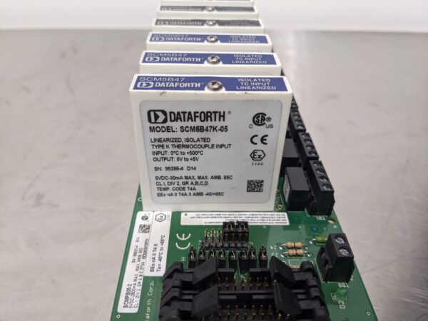 SCMPB05-2, Dataforth, Non-multiplexed 8 Channel Backpanel