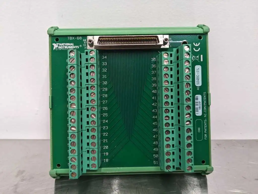 National Instruments TBX-68 Terminal Block 68 Port