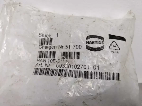 HAN 10E-BU-S, Harting, Han E 10 Pos. F Insert Screw