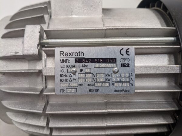 3842518050, Rexroth, AC Motor 3015 4 Rexroth 3842518050 1