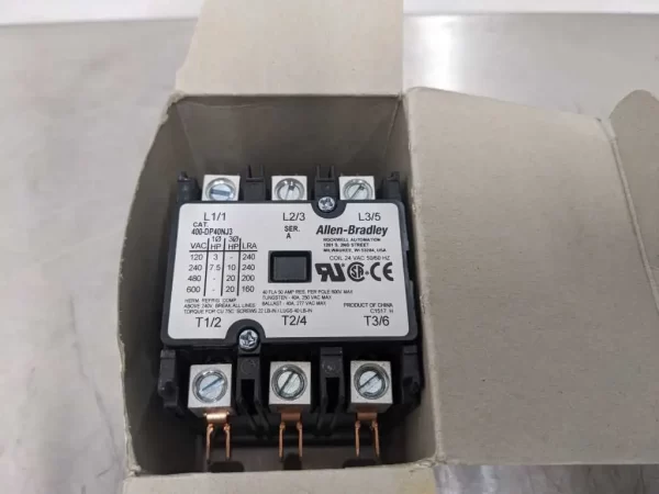 400-DP40NJ3, Allen-Bradley, Definite Purpose Contactor