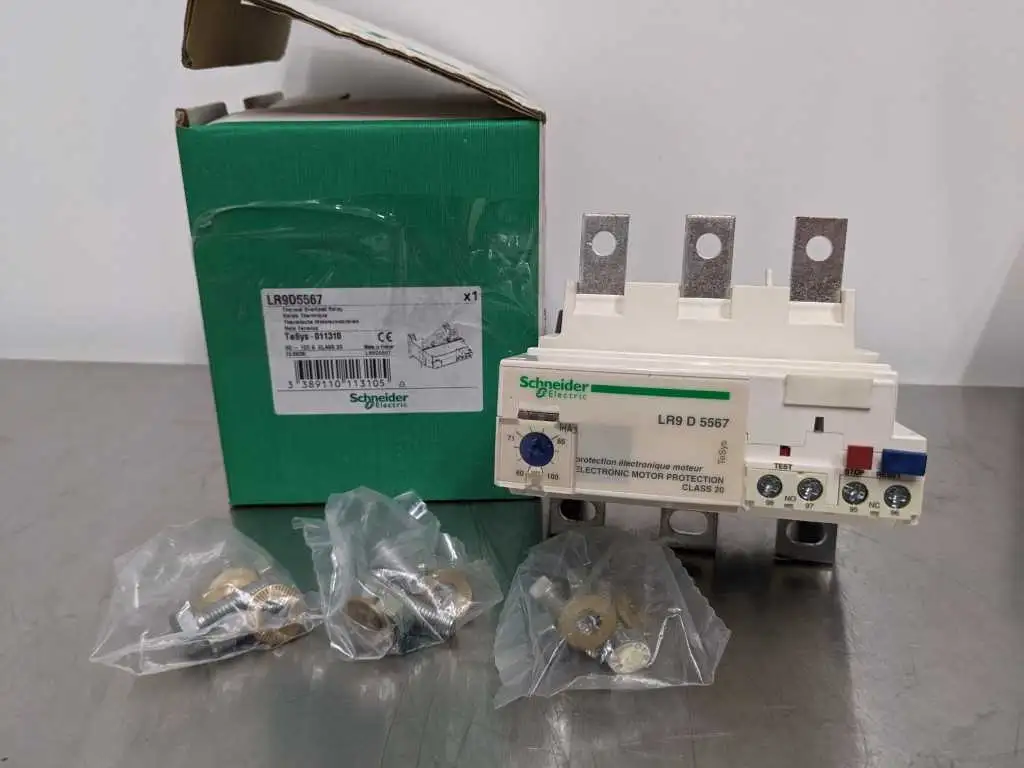 Schneider Electric LR9D5567 Thermal Overload Relay 60-100A Class 20 TeSys-011310