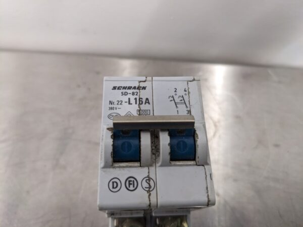 SD-82 L16A, Schrack - TE Connectivity, Circuit Breaker 3089 4 Schrack TE Connectivity SD 82 L16A