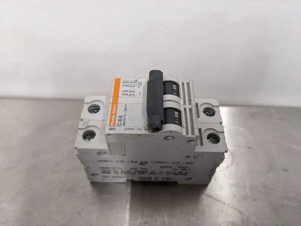 Merlin Gerin C6A Circuit Breaker Multi9 C60 2 Pole 24447