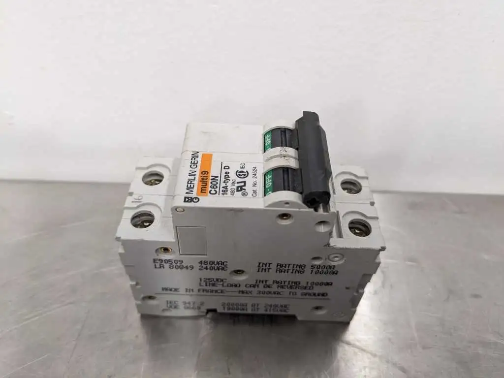 Merlin Gerin C60N Circuit Breaker Multi9 C60 2 Pole 24524