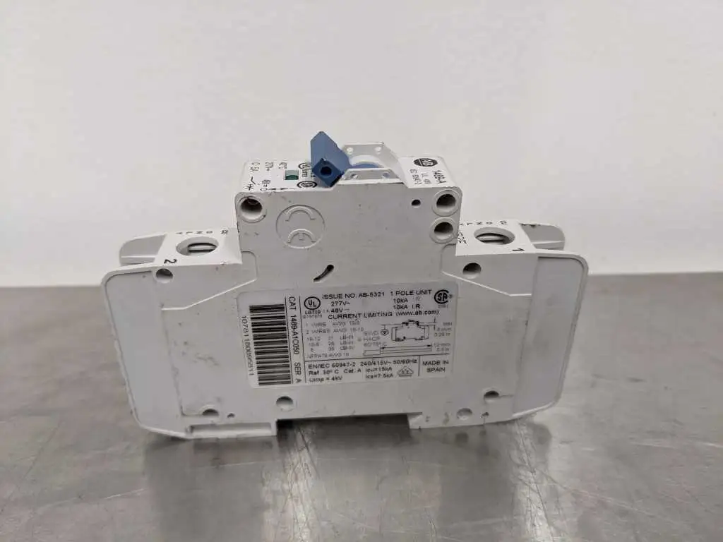 Allen-Bradley 1489-A1C050 Circuit Breaker Ser A Current Limiting 1 Pole