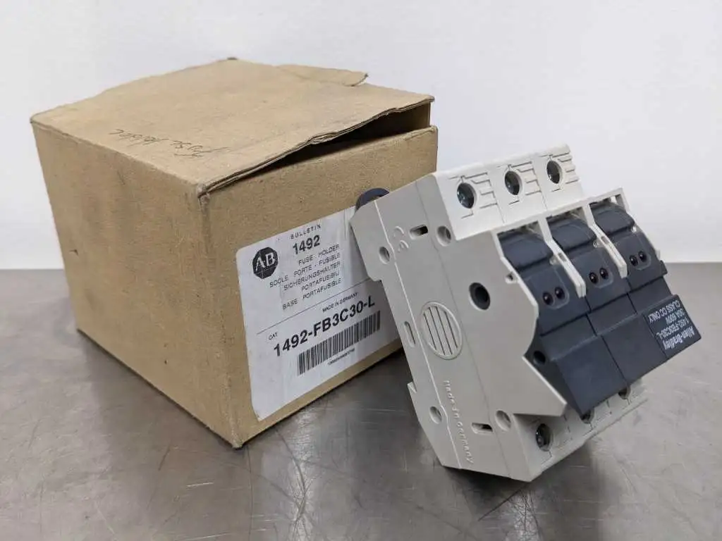 Allen-Bradley 1492-FB3C30-L Fuse Holder 3 Pole Class CC 30A 600V