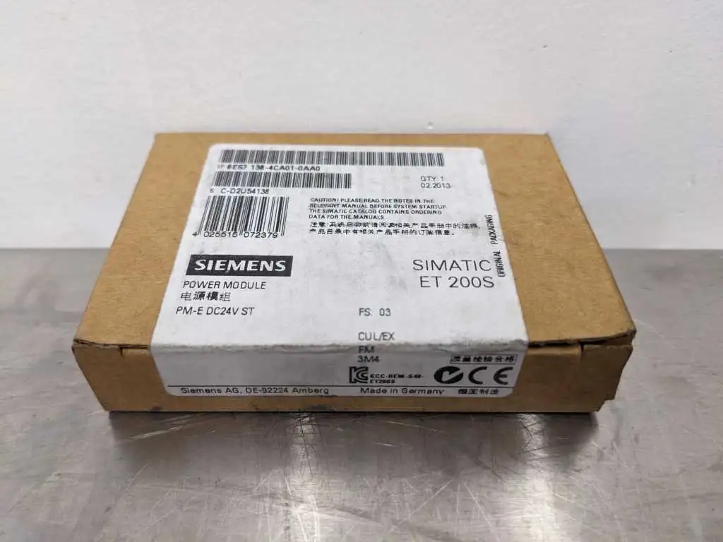 Siemens 6ES7 138-4CA01-0AA0 Power Module