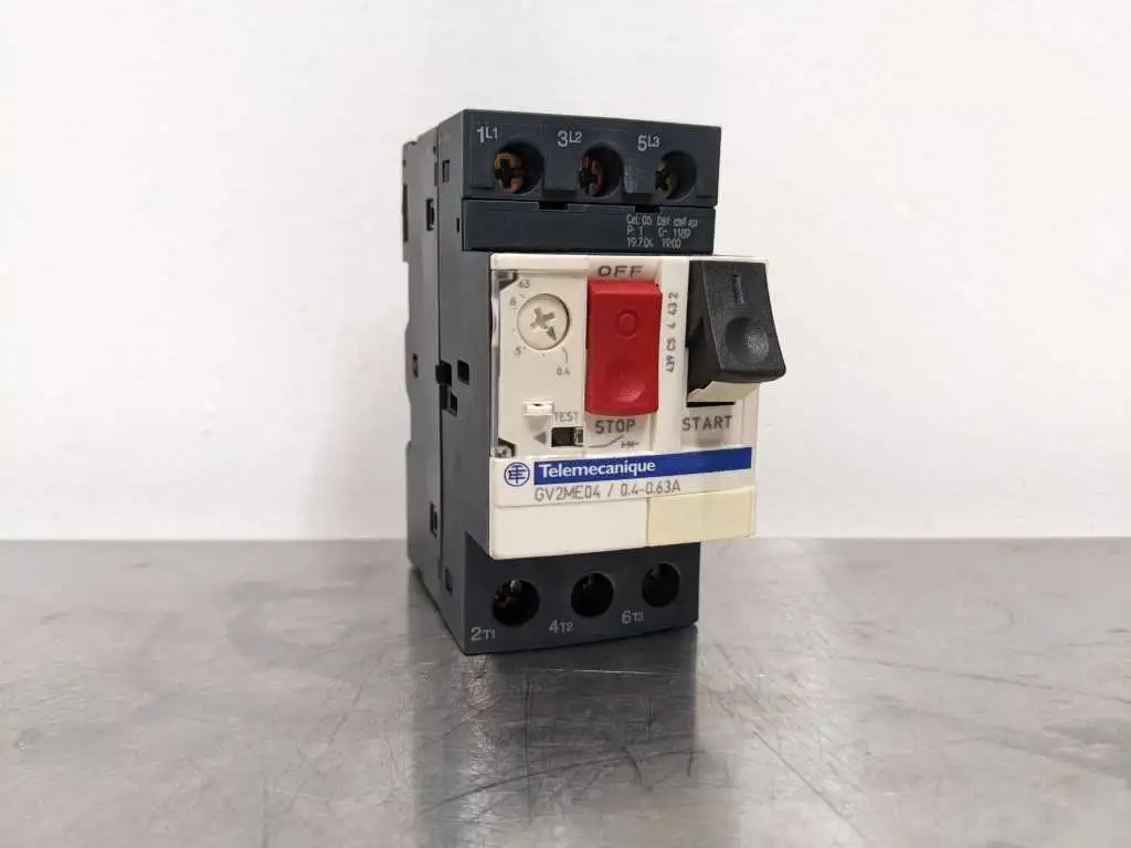 Telemecanique GV2ME04 Motor Circuit Breaker 0.4-0.63A