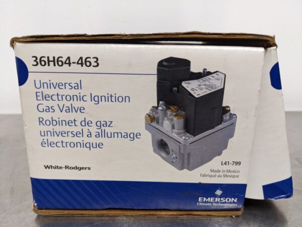 36H64-463, Emerson, Universal Electronic Ignition Gas Valve 3155 1 Emerson 36H64 463 1