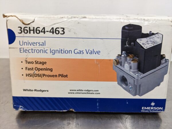 36H64-463, Emerson, Universal Electronic Ignition Gas Valve 3155 2 Emerson 36H64 463 1