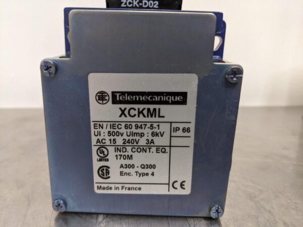XCKML502, Telemecanique, Limit Switch 3170 6 Telemecanique XCKML502 1