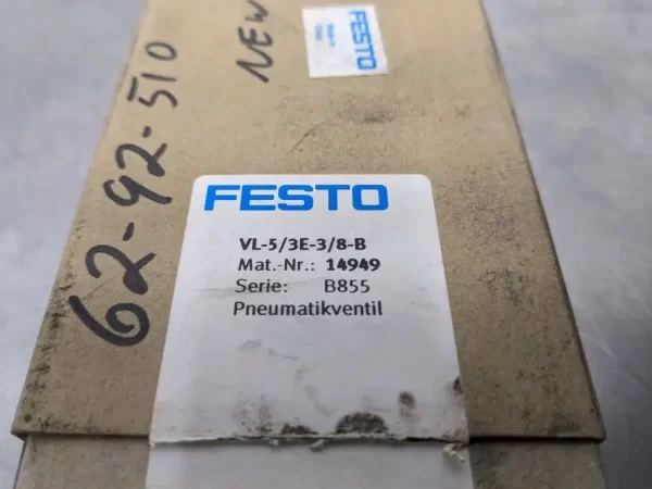 VL-5/3E-3/8-B, Festo, Pneumatic Valve