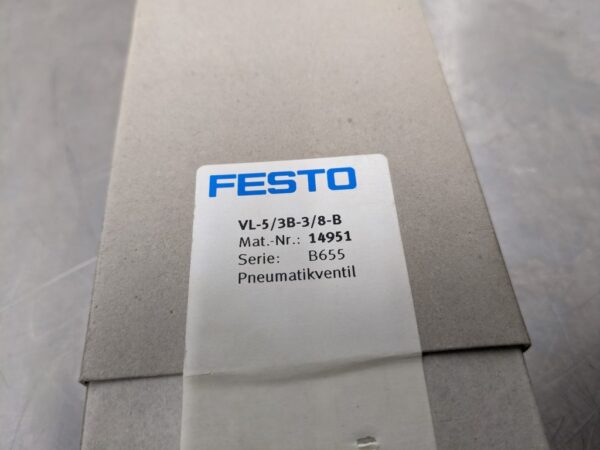 VL-5/3B-3/8-B, Festo, Pneumatic Valve 3178 8 Festo VL 5 3B 3 8 B 1