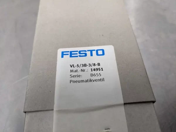 VL-5/3B-3/8-B, Festo, Pneumatic Valve