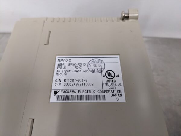 JEPMC-PS210, Yaskawa, AC Input Power Supply Module 3186 8 Yaskawa JEPMC PS210 1