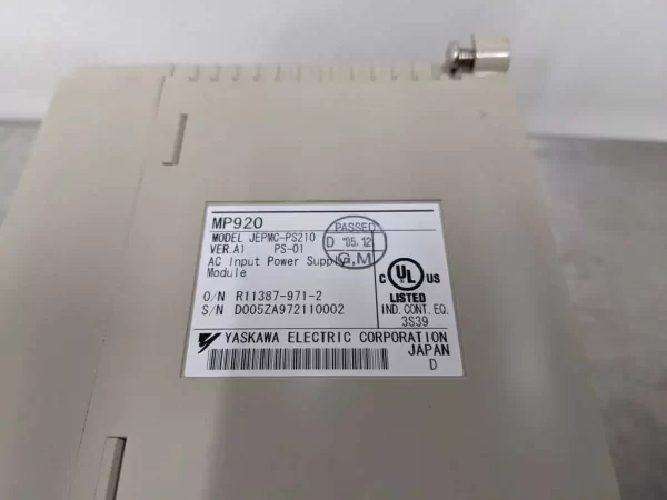 JEPMC-PS210, Yaskawa, AC Input Power Supply Module